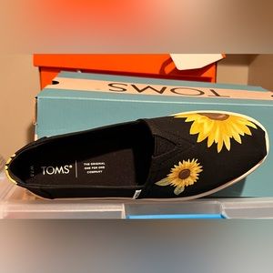 Brand New Toms Alpargata Cupsole Sunflower 7.5